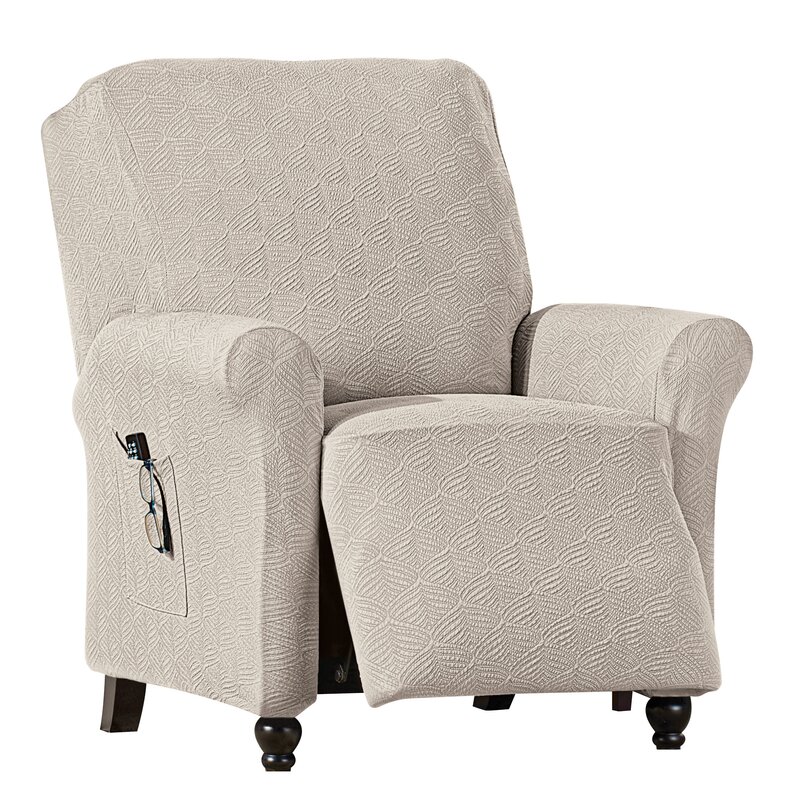 Corrigan Studio® Housse extensible pour fauteuil inclinable à coussins